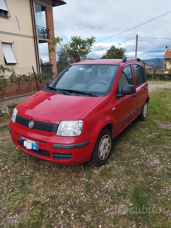 Usata Fiat Panda 2011 Rosso Utilitaria