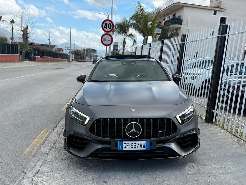 Usata Mercedes A45 AMG 421 CV (309 kW) 2021 Grigio Berlina