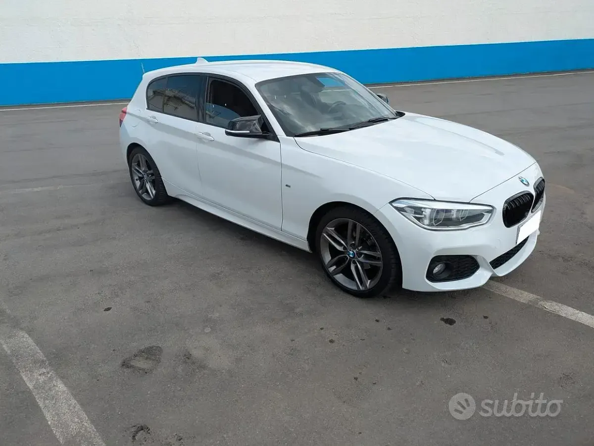 Usata BMW 116 M Sport 109 CV (80 kW) 2015 Bianco Utilitaria