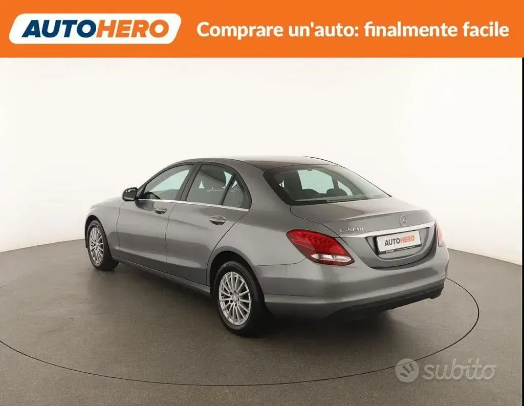 Usata Mercedes C200 Executive 136 CV (100 kW) 2016 Grigio Berlina