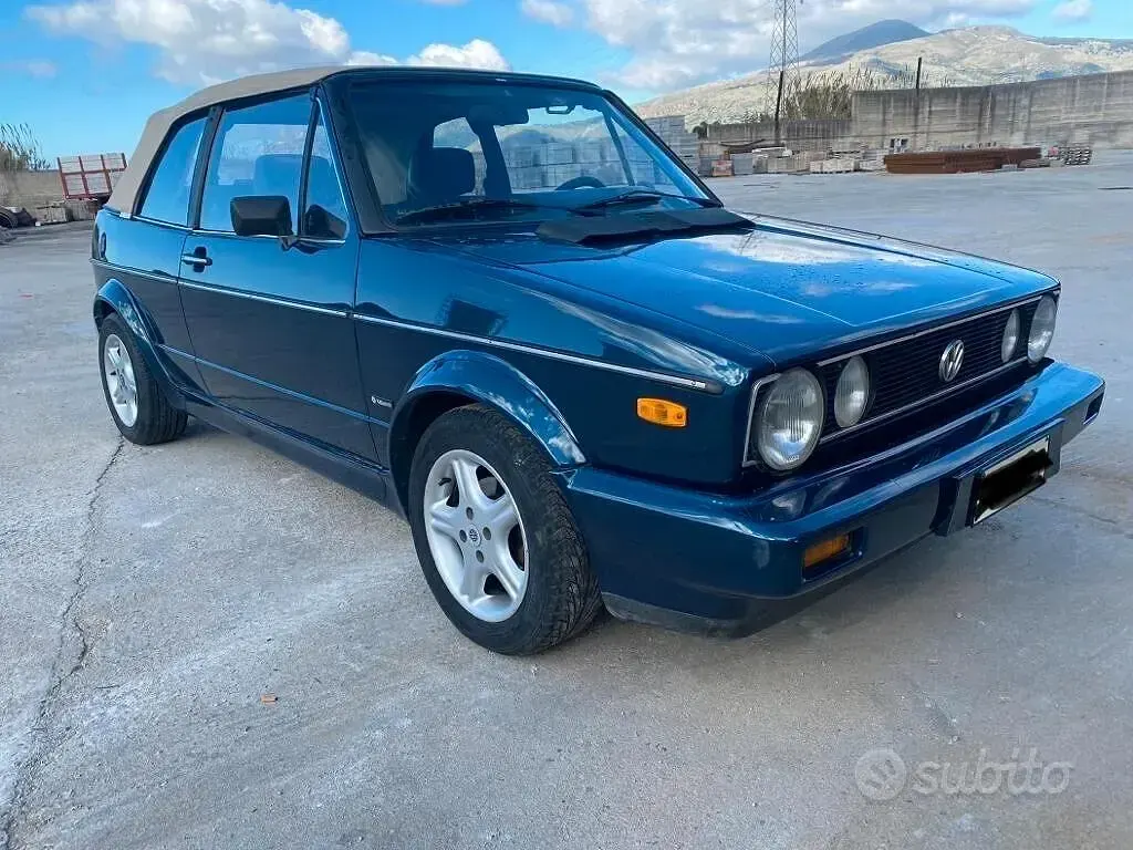 Usata VW Golf 50 CV (36 kW) 1970 Blu Cabrio