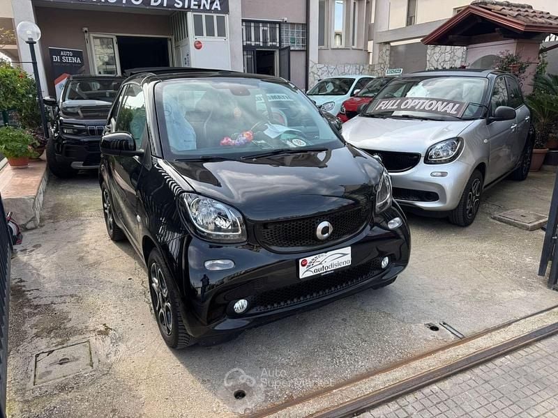 Usata Smart ForTwo Cabrio Prime 71 CV (52 kW) 2018 Nero Cabrio