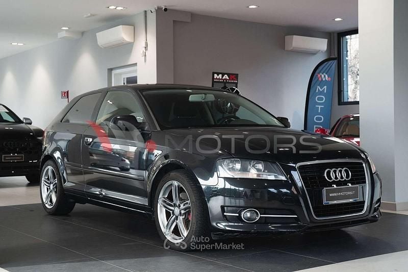 Usata Audi A3 Ambition 105 CV (77 kW) 2011 Nero Utilitaria