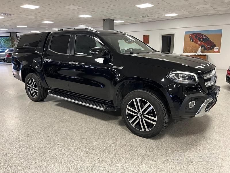 Usata Mercedes X250 190 CV (139 kW) 2018 Nero Pick-up