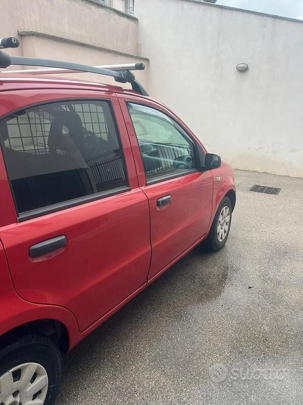 Usata Fiat Panda 75 CV (55 kW) 2009 Rosso Furgone