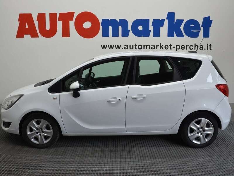 Usata Opel Meriva S 95 CV (69 kW) 2017 Bianco Monovolume