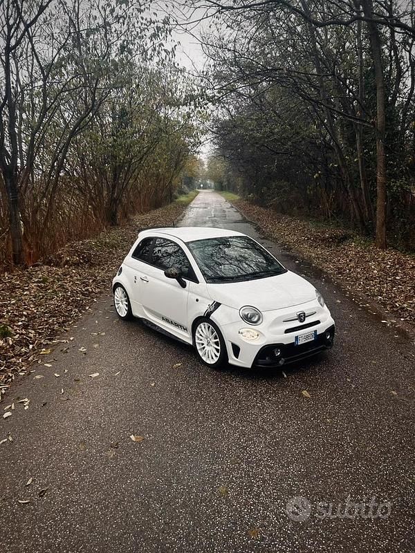 Usata Abarth 595 145 CV (106 kW) 2018 Bianco Berlina