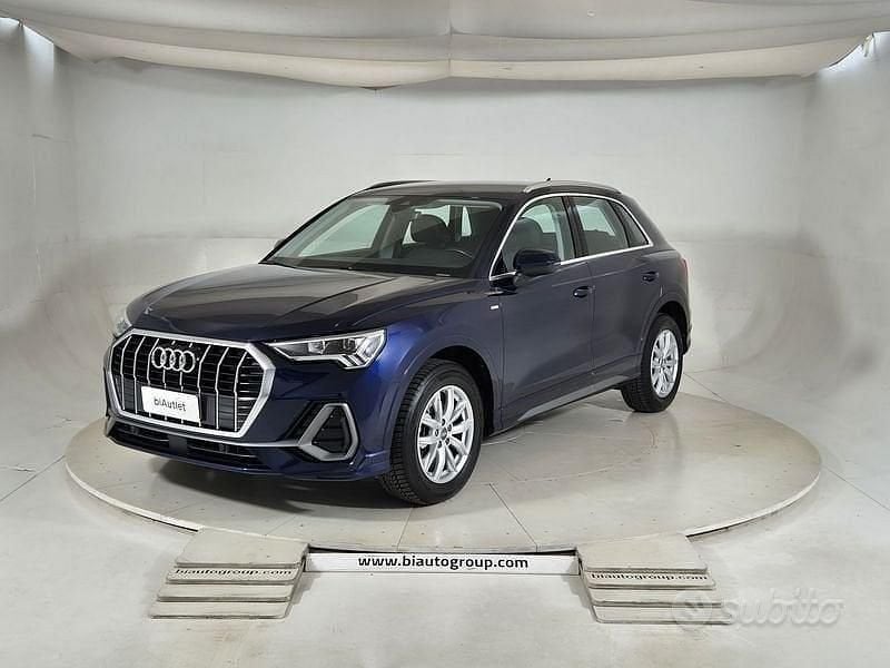Usata Audi Q3 S-Line 150 CV (110 kW) 2023 Blu SUV