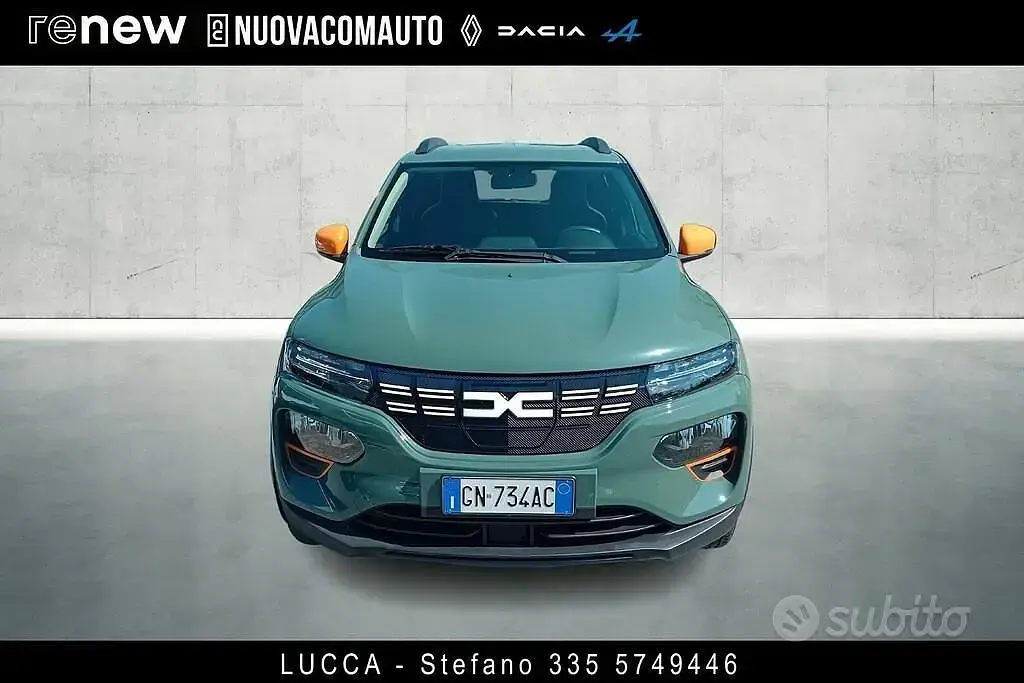 Usata Dacia Spring Comfort 33 kW (45 CV) 2023 Verde Utilitaria
