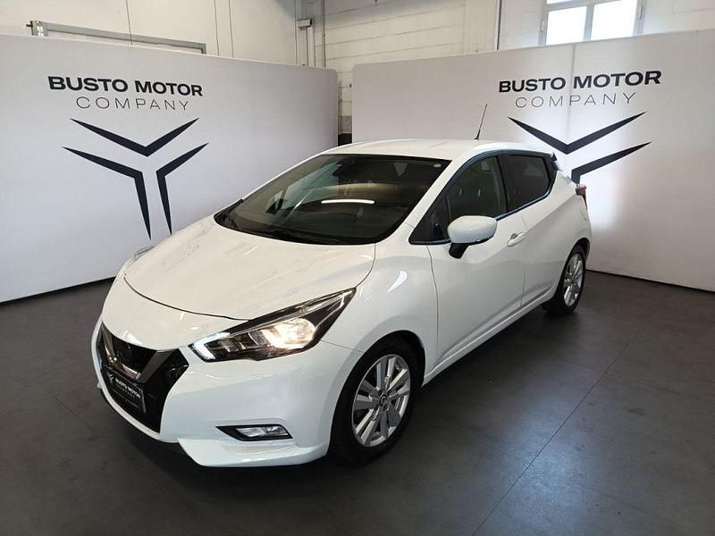 Usata Nissan Micra Tekna 101 CV (74 kW) 2020 Bianco Utilitaria