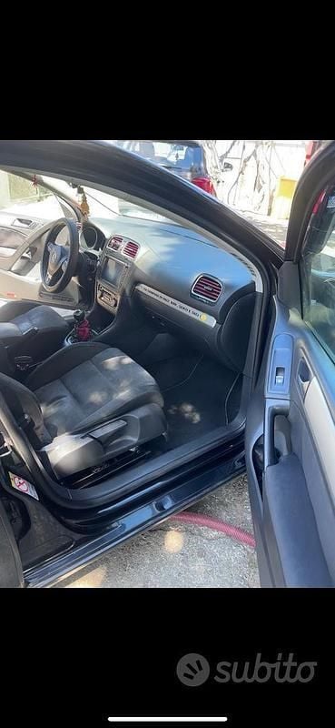Usata VW Golf VI 110 CV (80 kW) 2009 Nero Utilitaria