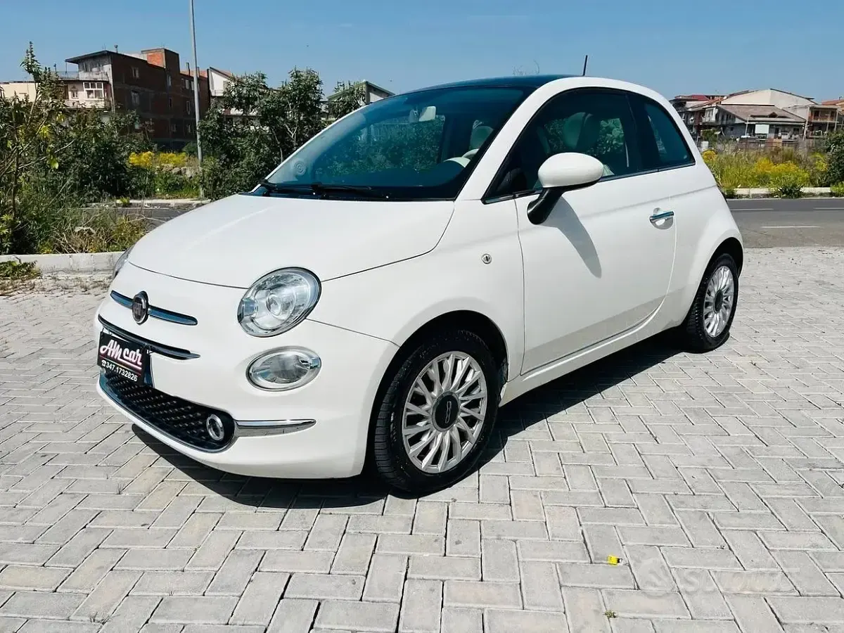 Usata Fiat 500 Lounge 95 CV (69 kW) 2016 Bianco Berlina