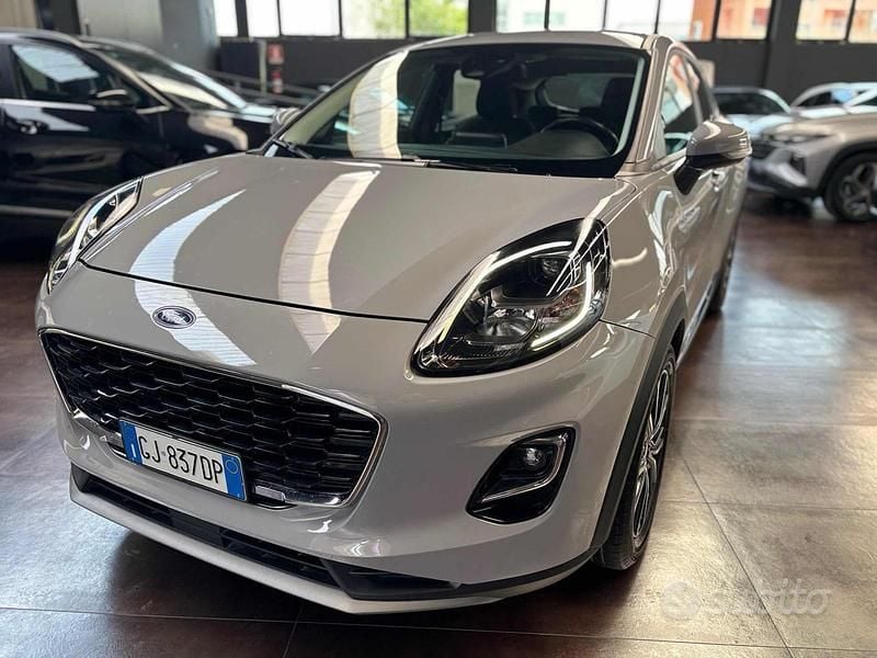 Usata Ford Puma S 125 CV (91 kW) 2022 Giallo SUV