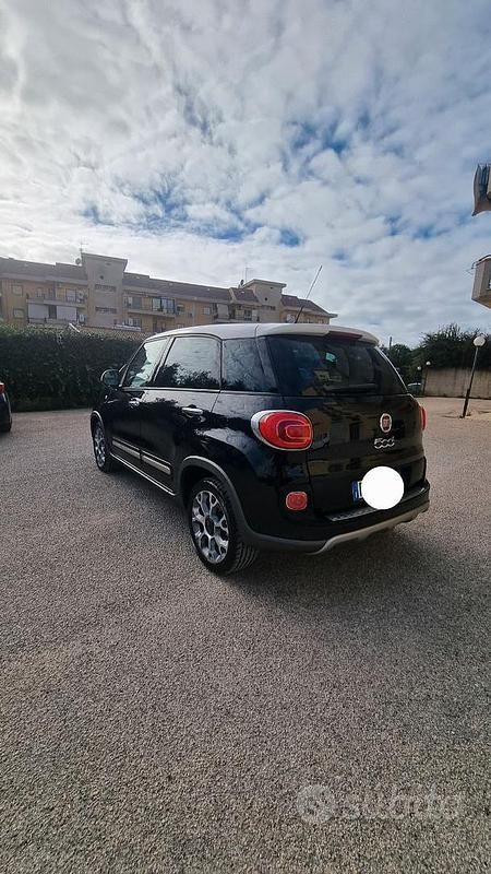 Usata Fiat 500L Trekking 95 CV (69 kW) 2016 Nero Monovolume