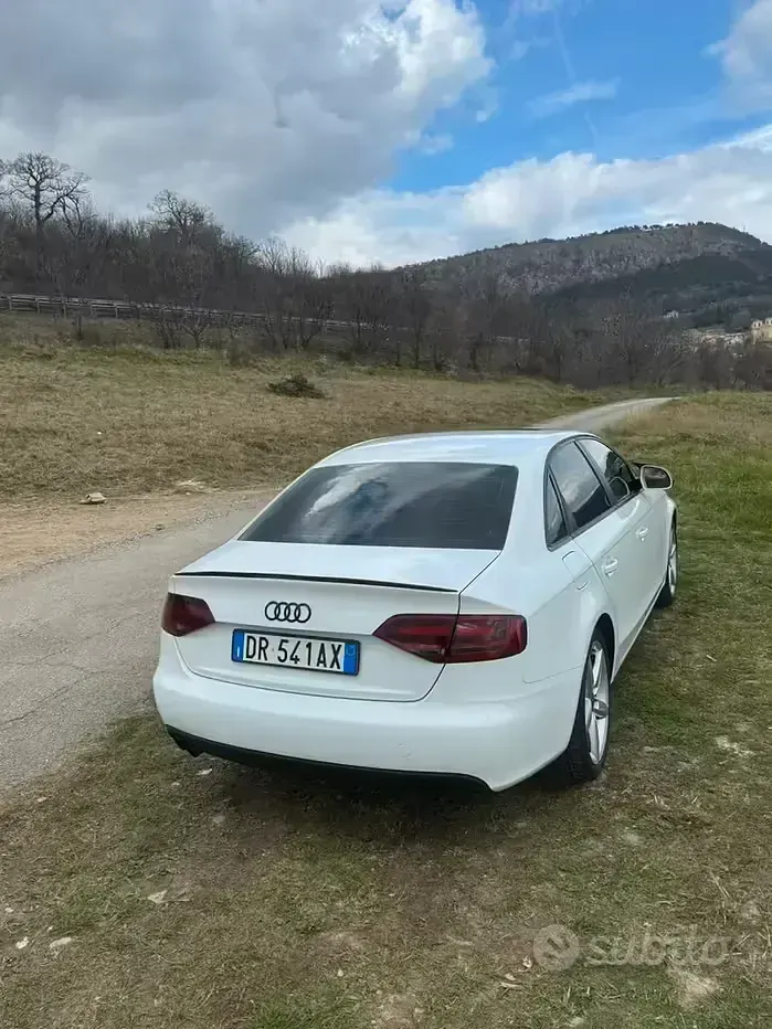 Usata Audi A4 160 CV (117 kW) 2008 Bianco Berlina