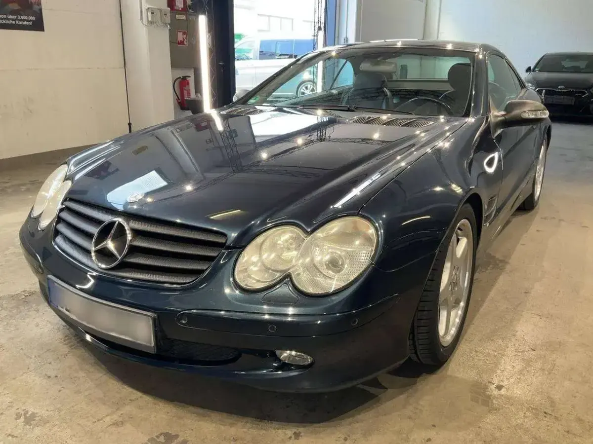 Usata Mercedes SL350 306 CV (225 kW) 2003 Smeraldo Cabrio