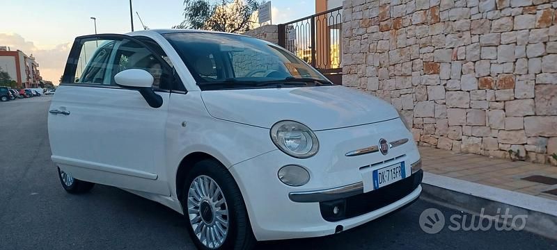 Usata Fiat 500 2007 Bianco Berlina