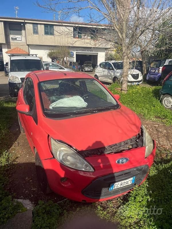 Usata Ford Ka 2011 Rosso Utilitaria