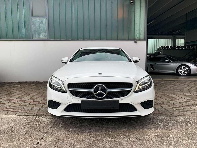 Usata Mercedes C180 156 CV (114 kW) 2019 Bianco Coupé