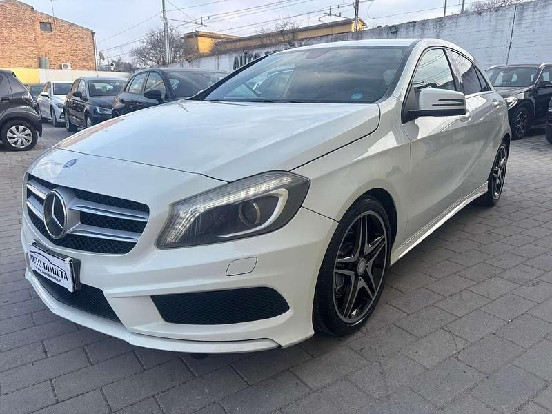 Usata Mercedes A200 Premium 136 CV (100 kW) 2013 Bianco Berlina