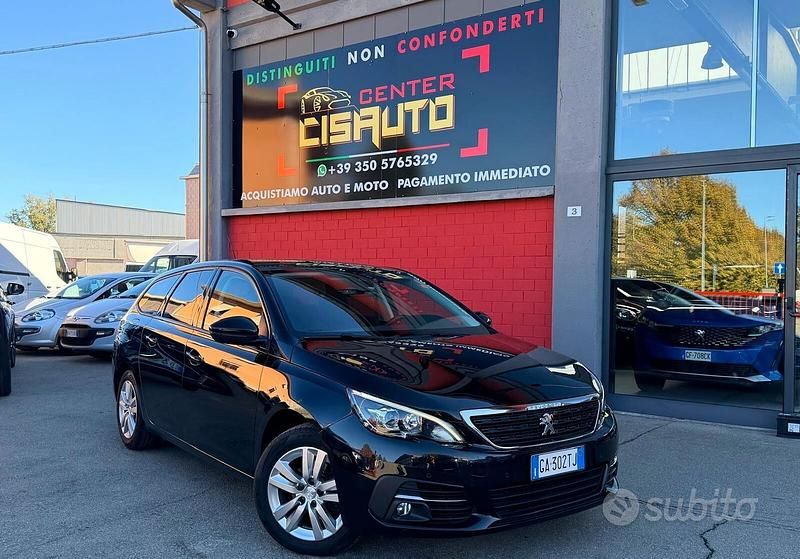 Nero Usata 2020 Peugeot 308 Allure Station wagon | 11.490 € (Buon prezzo) - Immagine 1/4