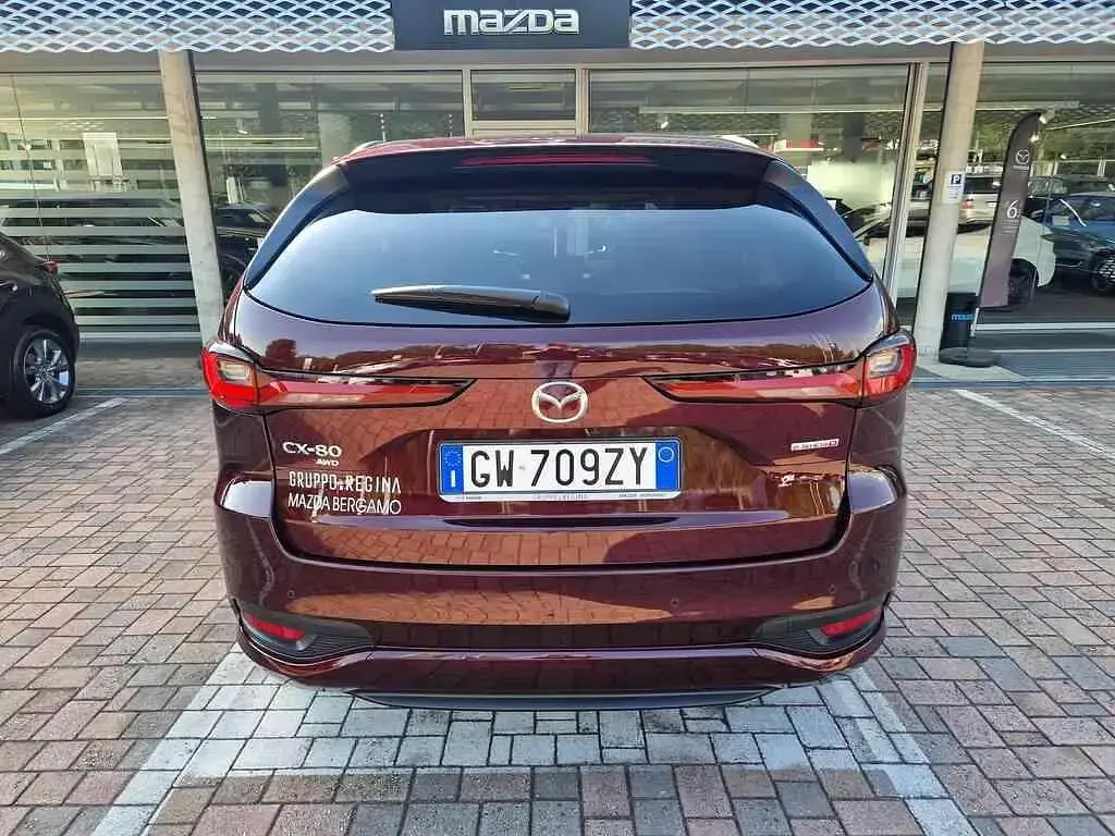 Usata Mazda CX-80 249 CV (183 kW) 2024 Artisan red SUV