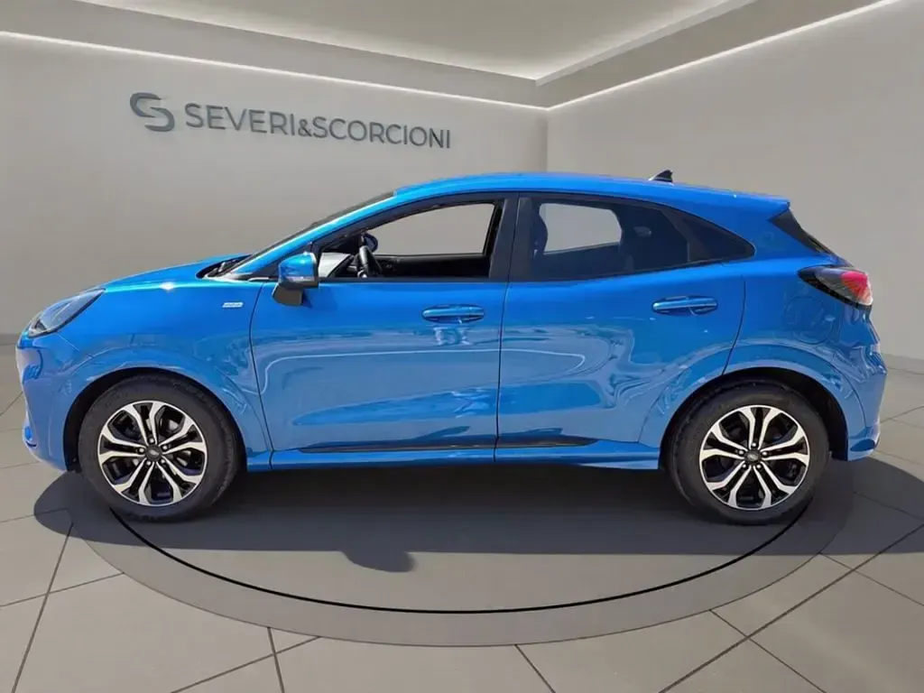 Usata Ford Puma ST-Line 125 CV (91 kW) 2022 Desert island blue (metallizzato) SUV