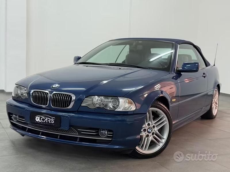 Usata BMW 330 231 CV (169 kW) 2001 Blu Cabrio