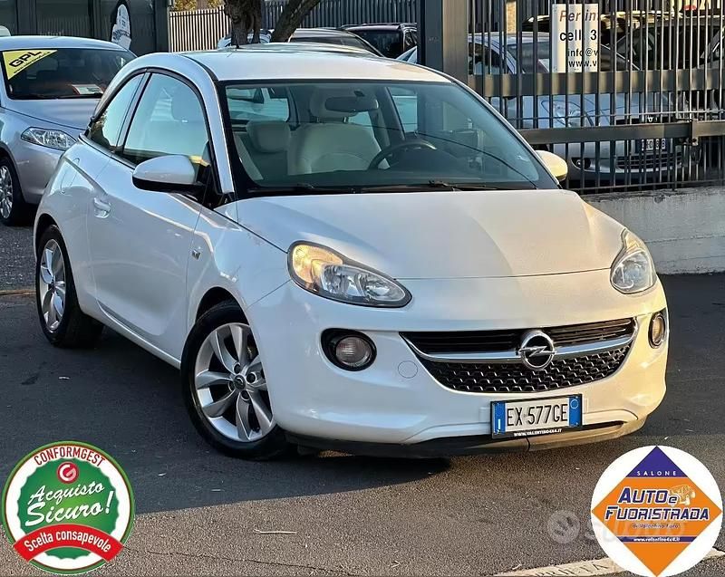 Usata Opel Adam Jam 70 CV (51 kW) 2014 Bianco Utilitaria