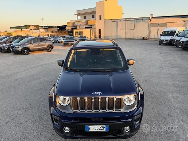 Usata Jeep Renegade Limited 150 CV (110 kW) 2019 Blu SUV