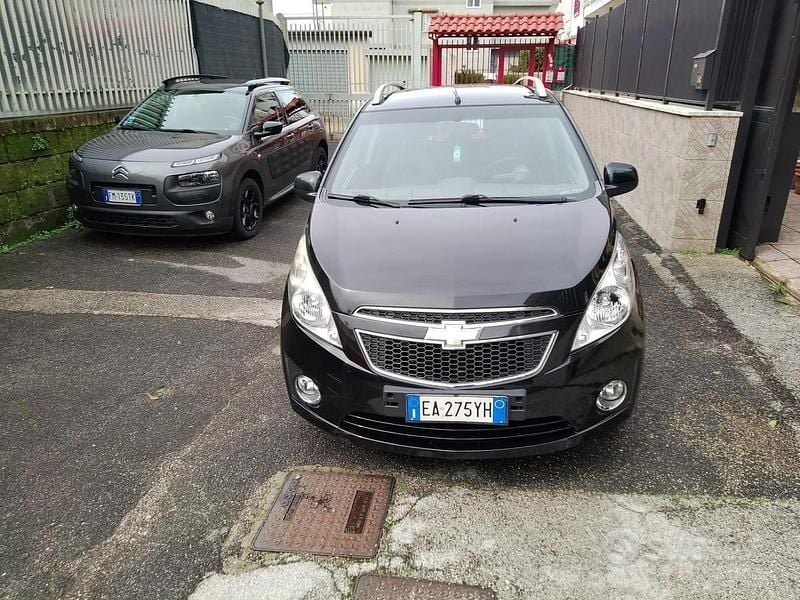 Usata Chevrolet Spark LT 81 CV (59 kW) 2010 Nero Utilitaria