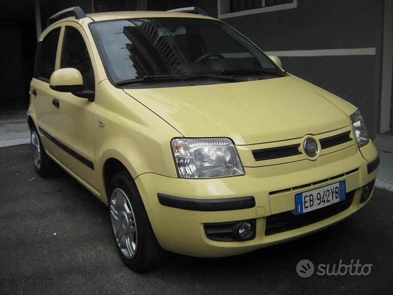Usata Fiat Panda 2010 Giallo Utilitaria