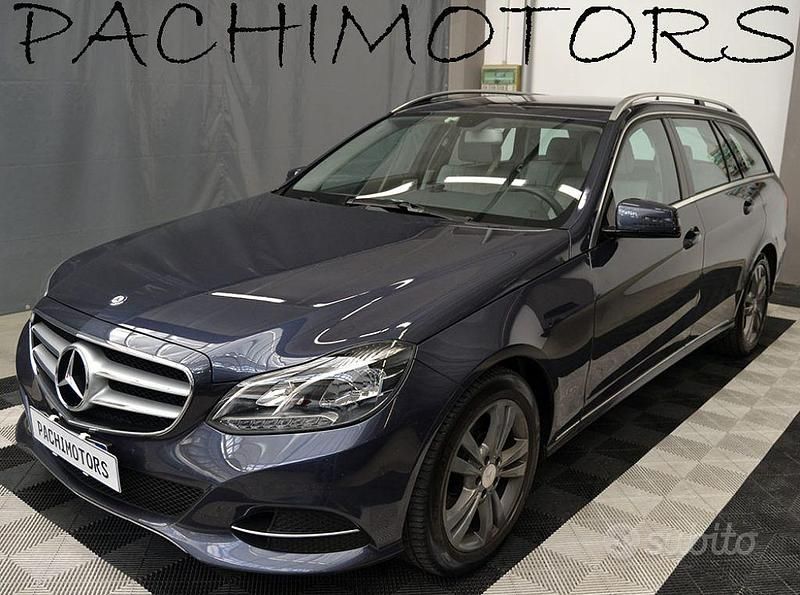 Grigio Usata 2014 Mercedes E250 Station wagon | 9990 € (Buon prezzo) - Immagine 1/4