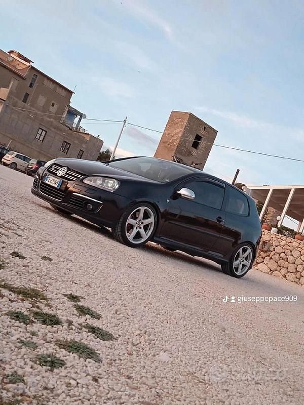 Usata VW Golf V 105 CV (77 kW) 2007 Nero Berlina