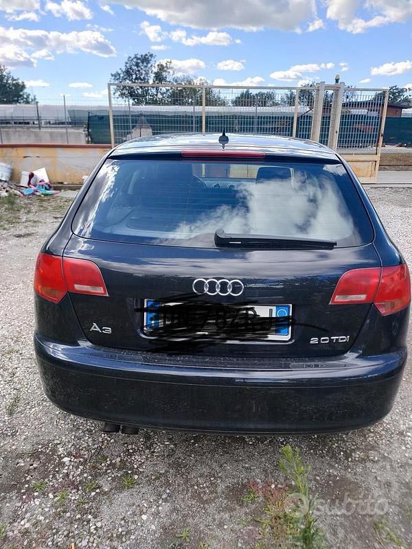 Nero Usata 2008 Audi A3 Due volumi | 3500 € (Buon prezzo) - Immagine 1/4