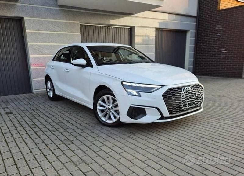 Usata Audi A3 Advanced 150 CV (110 kW) 2023 Bianco Berlina
