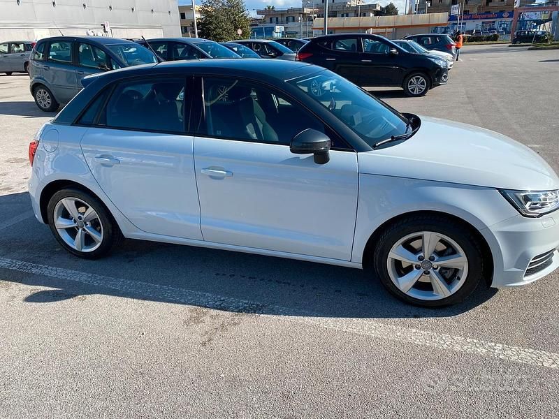 Usata Audi A1 116 CV (85 kW) 2015 Bianco Utilitaria