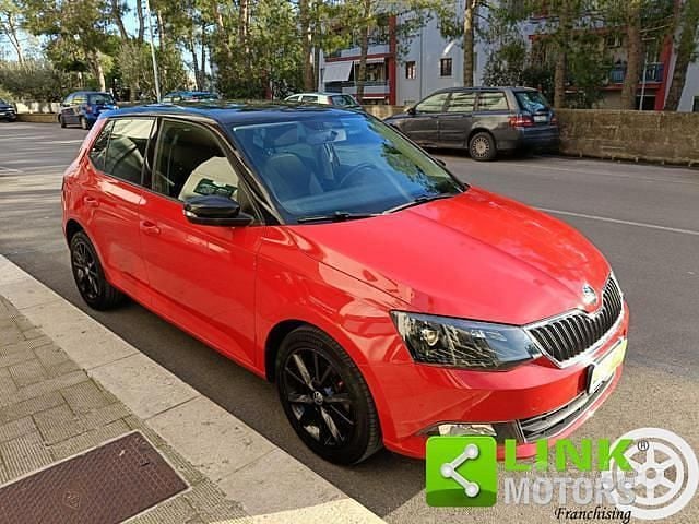 Usata Skoda Fabia Design Edition 75 CV (55 kW) 2018 Rosso Berlina