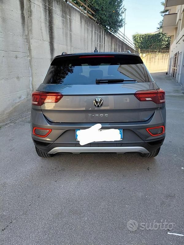 Usata VW T-Roc Sport 110 CV (80 kW) 2023 Grigio SUV