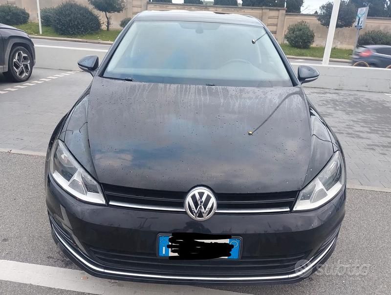 Usata VW Golf VII 110 CV (80 kW) 2014 Nero Berlina
