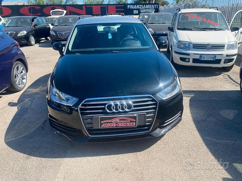 Usata Audi A1 Sport 90 CV (66 kW) 2015 Nero Berlina