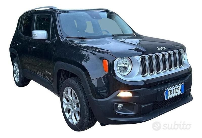 Usata Jeep Renegade Longitude 140 CV (102 kW) 2015 Nero SUV