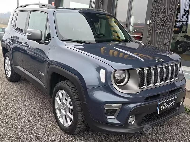 Usata Jeep Renegade Limited 190 CV (139 kW) 2021 Blu SUV
