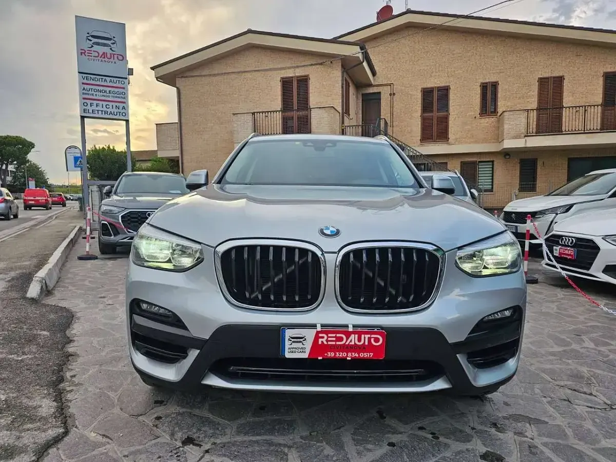 Usata BMW X3 Advantage 190 CV (139 kW) 2020 Argento SUV
