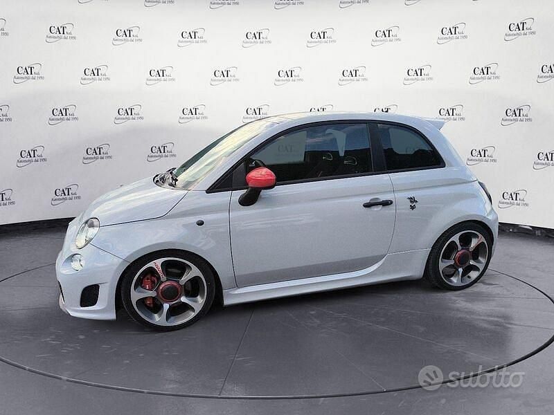 Usata Abarth 500 Custom 135 CV (99 kW) 2013 Grigio Utilitaria