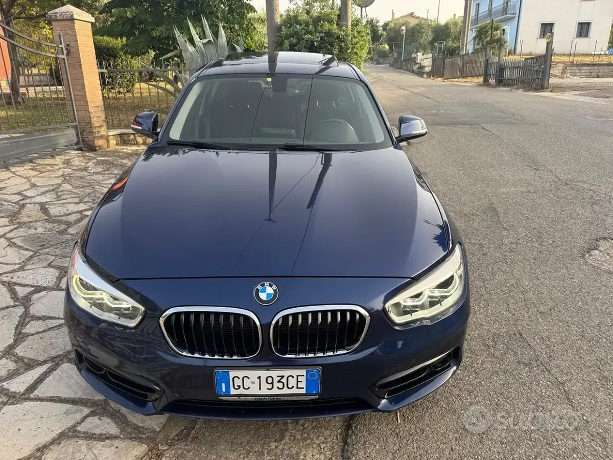 Usata BMW 118 M Sport 150 CV (110 kW) 2016 Bluazzurro Utilitaria