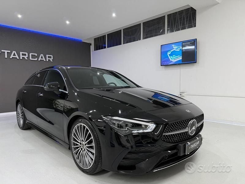 Usata Mercedes CLA180 AMG Line Premium Plus 116 CV (85 kW) 2024 Nero Berlina