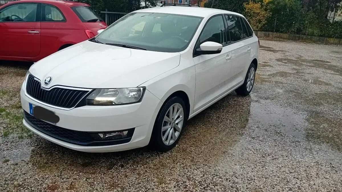 Usata Skoda Rapid Ambition 90 CV (66 kW) 2018 Bianco Berlina