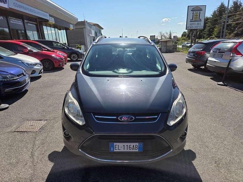 Usata Ford Grand C-Max Titanium 95 CV (69 kW) 2012 Grigio Monovolume