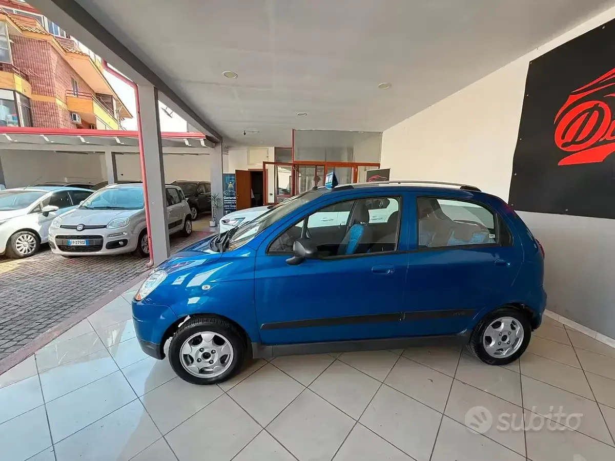 Usata Chevrolet Matiz 51 CV (37 kW) 2010 Blu Utilitaria